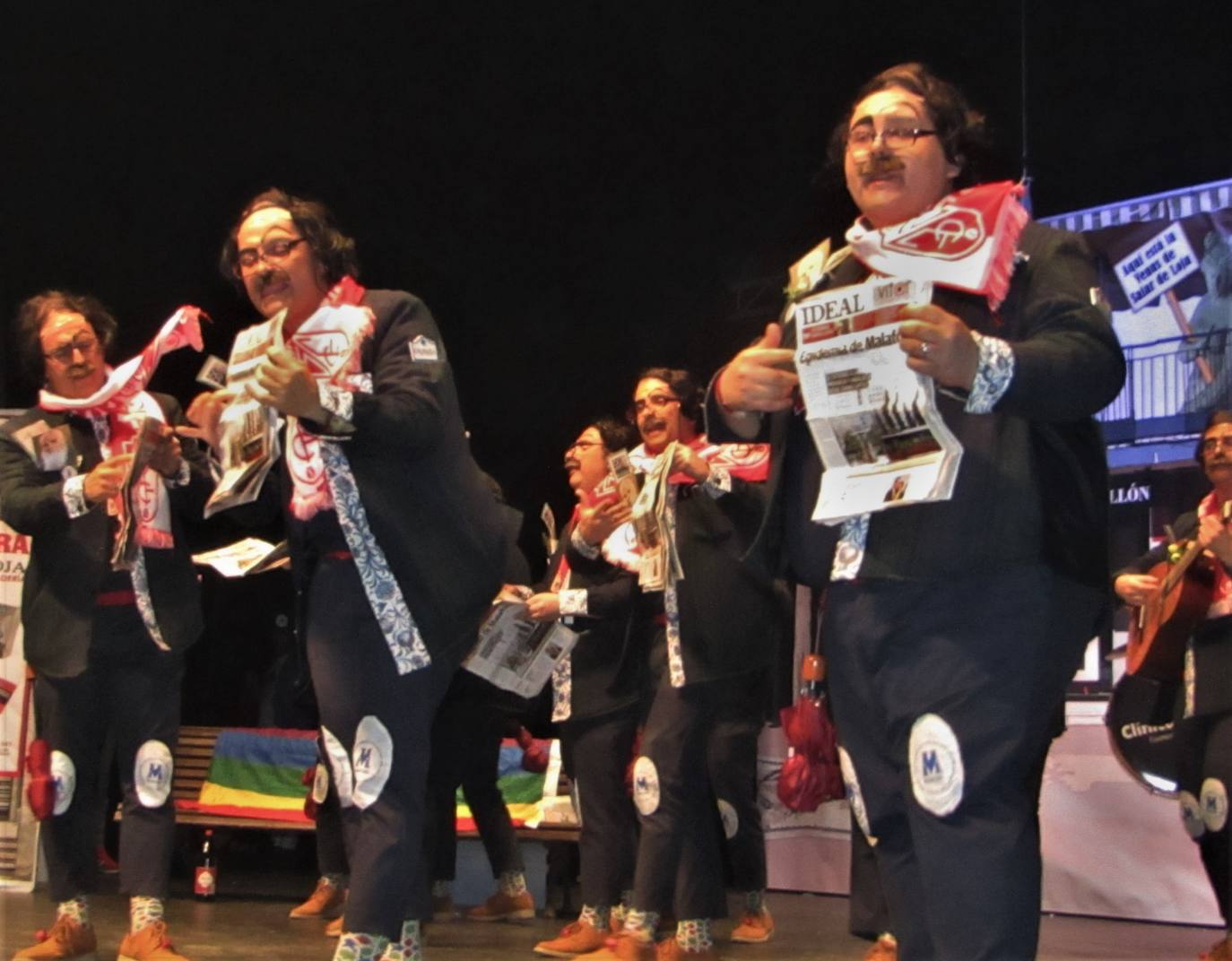 Fotos: La Final del Concurso de Agrupaciones de Carnaval de Loja, en imágenes