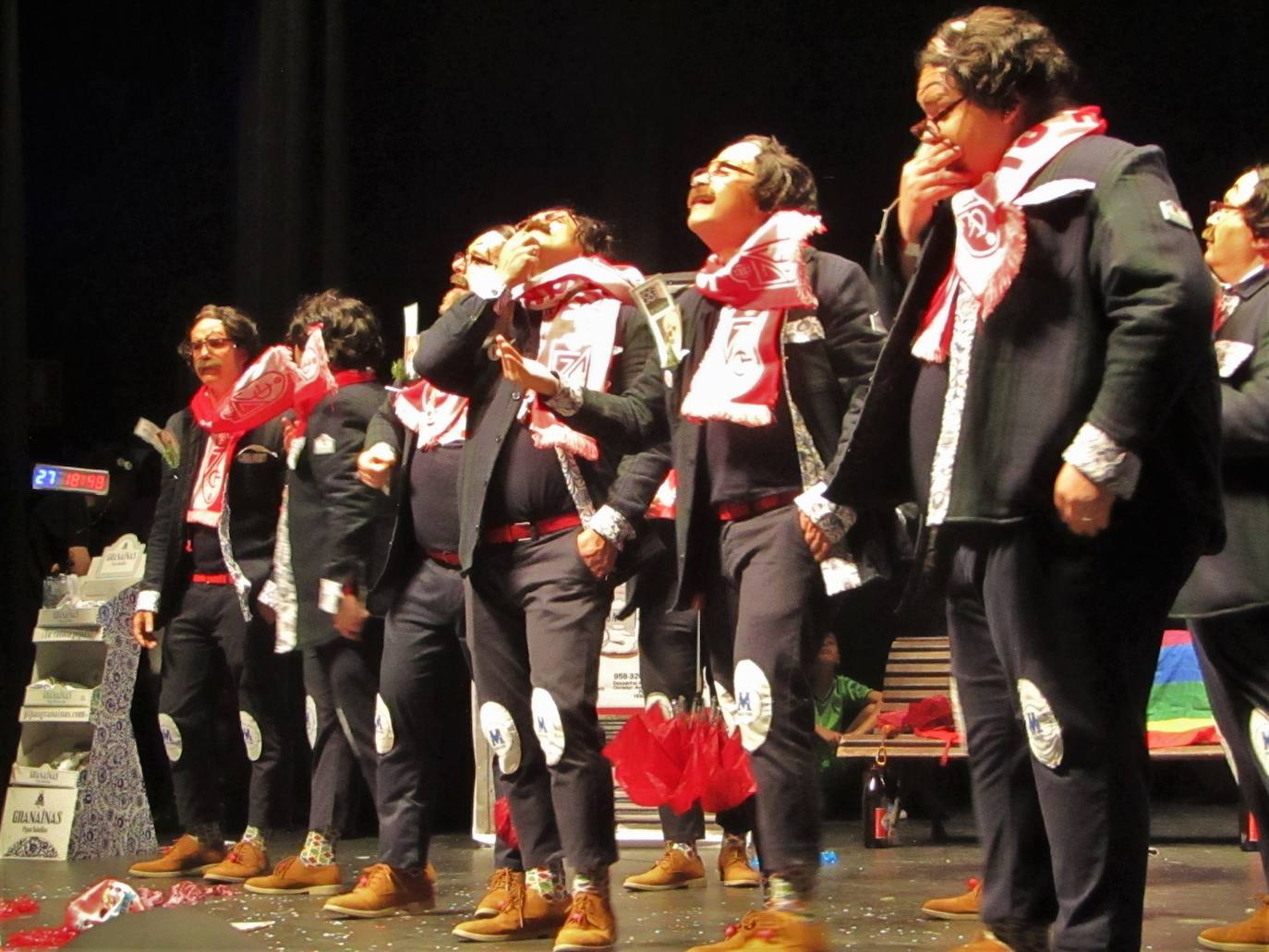 Fotos: La Final del Concurso de Agrupaciones de Carnaval de Loja, en imágenes