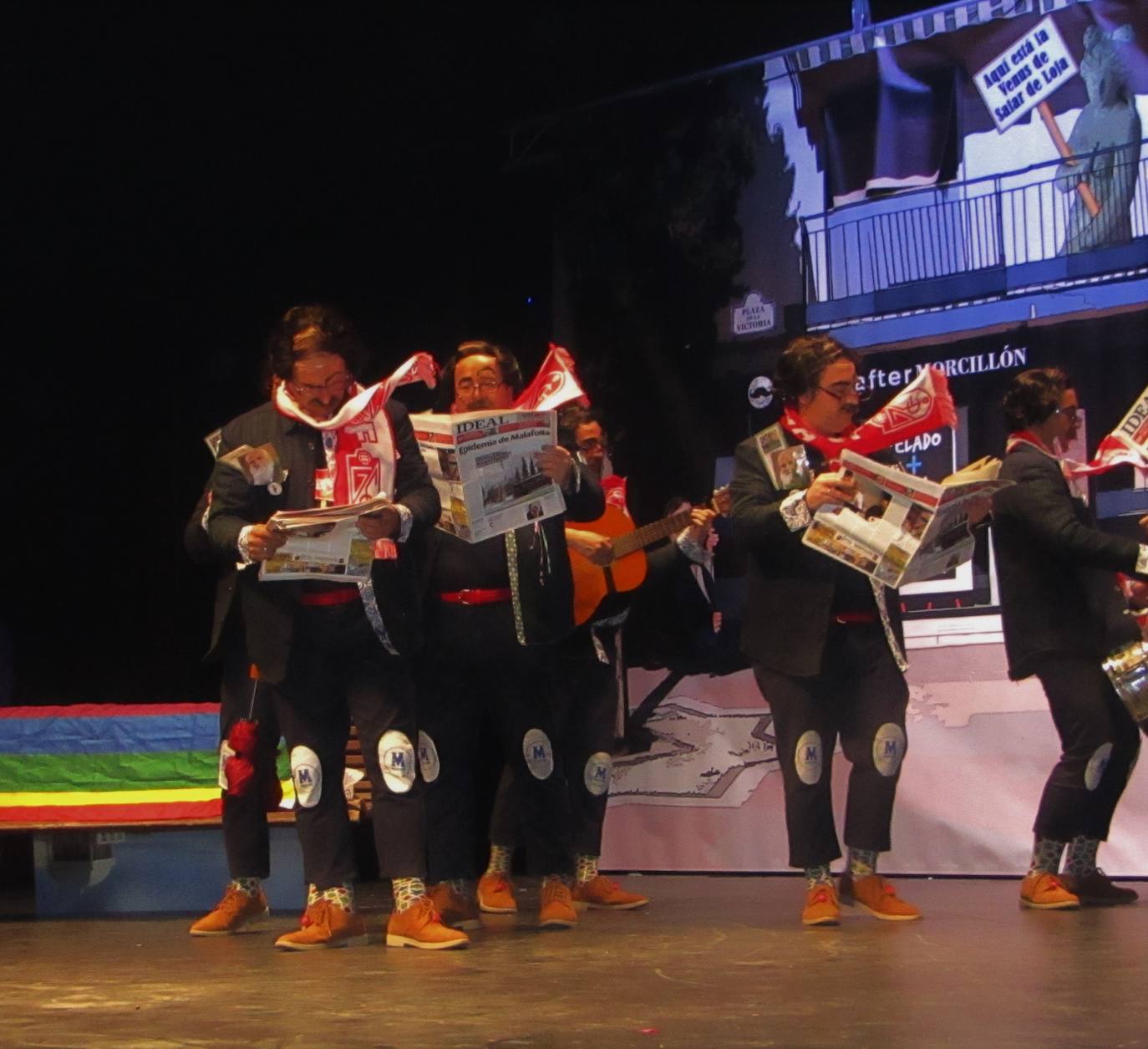 Fotos: La Final del Concurso de Agrupaciones de Carnaval de Loja, en imágenes