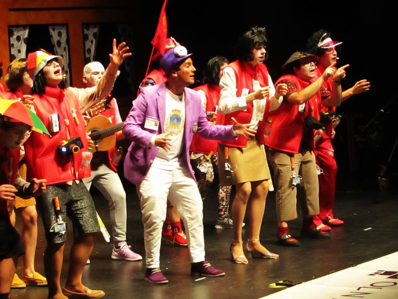 Fotos: La Final del Concurso de Agrupaciones de Carnaval de Loja, en imágenes