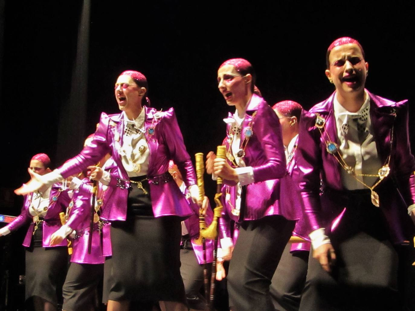 Fotos: La Final del Concurso de Agrupaciones de Carnaval de Loja, en imágenes