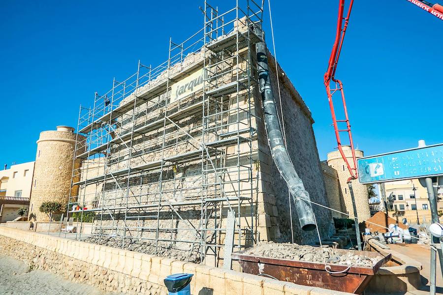 Las obras se están ejecutando desde hace unas semanas. 