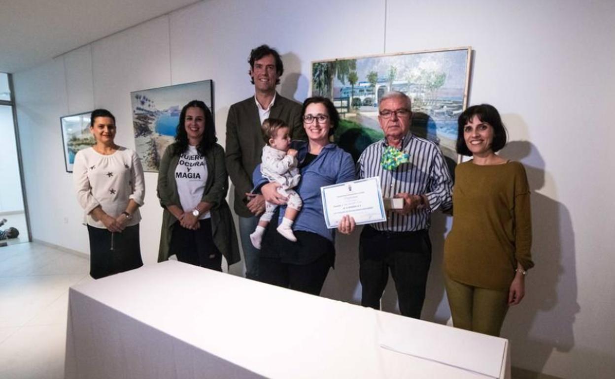 Ana Sánchez Lucas gana el concurso de pintura rápida 'Juan Ibáñez' por un paisaje de Turaniana