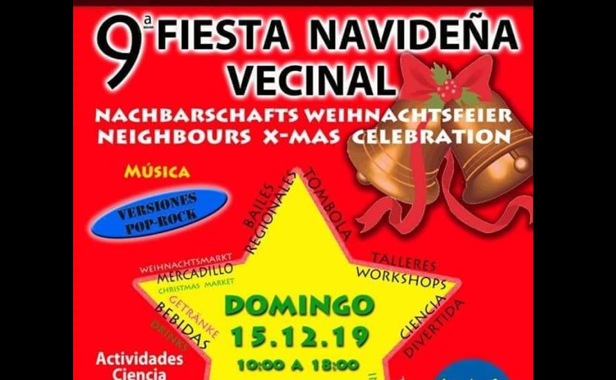 Fiesta Navideña en la Urbanización este domingo