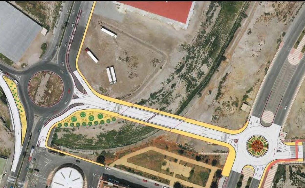 La UTE Albaida-Secop hará el acceso de la Variante de Roquetas hacia la avenida Reino de España