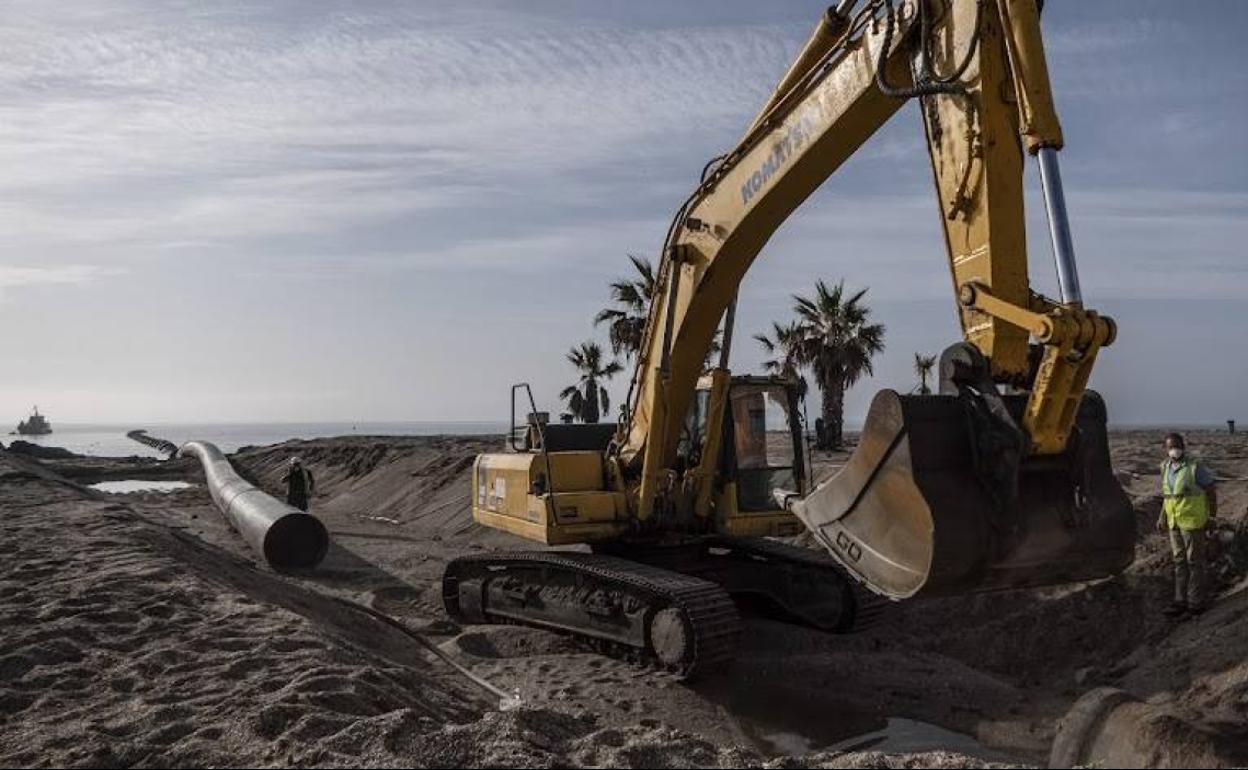 Punto final definitivo a las obras de pluviales de Playa Serena y avenida Sabinar