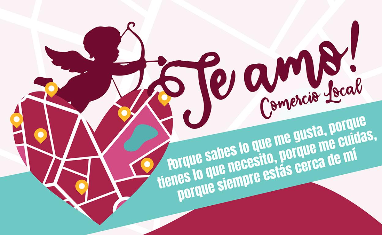 Roquetas invita a comprar en el comercio local por San Valentín