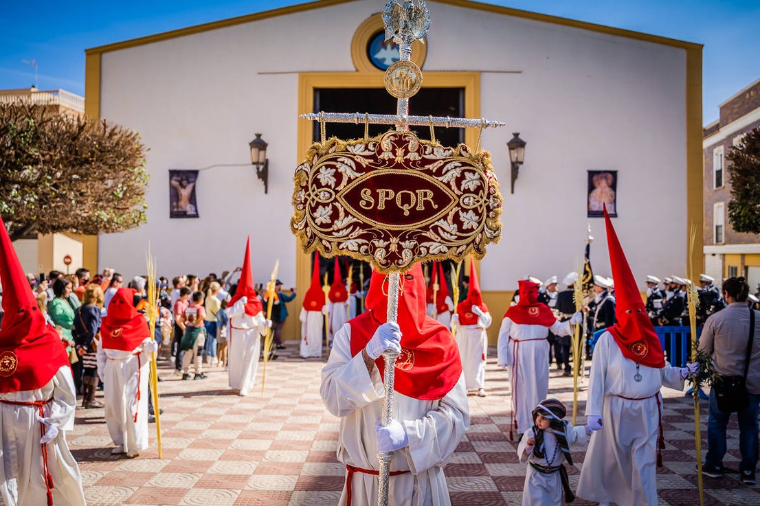 Fotos: Así fue el reestreno de la Semana Santa de Roquetas de Mar tras la covid-19