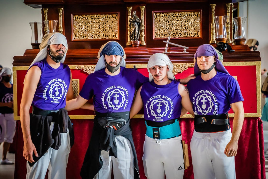 Fotos: Así fue el reestreno de la Semana Santa de Roquetas de Mar tras la covid-19