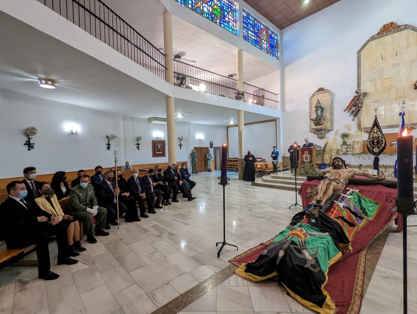 Fotos: La Legión vela al Cristo de la Buena Muerte de Roquetas