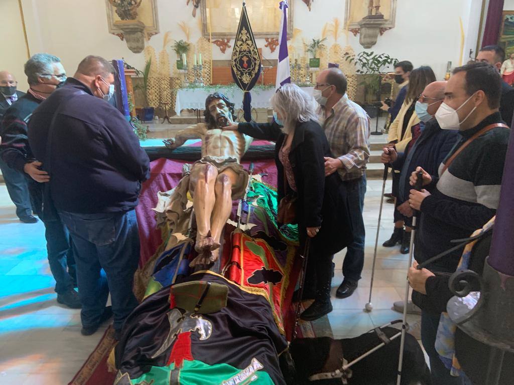 Fotos: La Legión vela al Cristo de la Buena Muerte de Roquetas