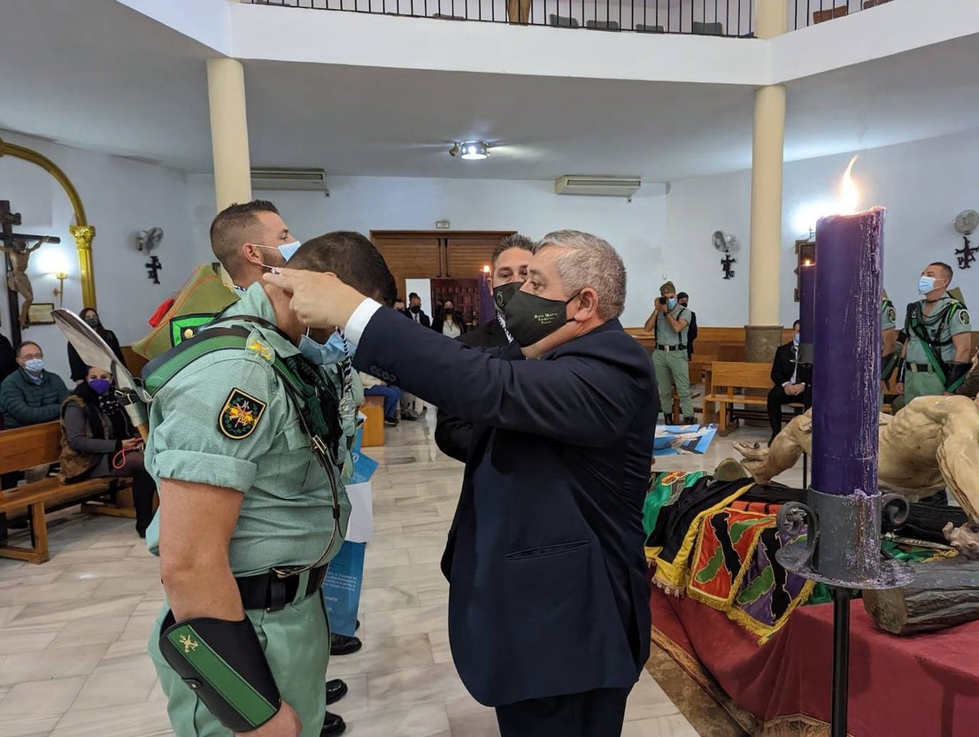 Fotos: La Legión vela al Cristo de la Buena Muerte de Roquetas