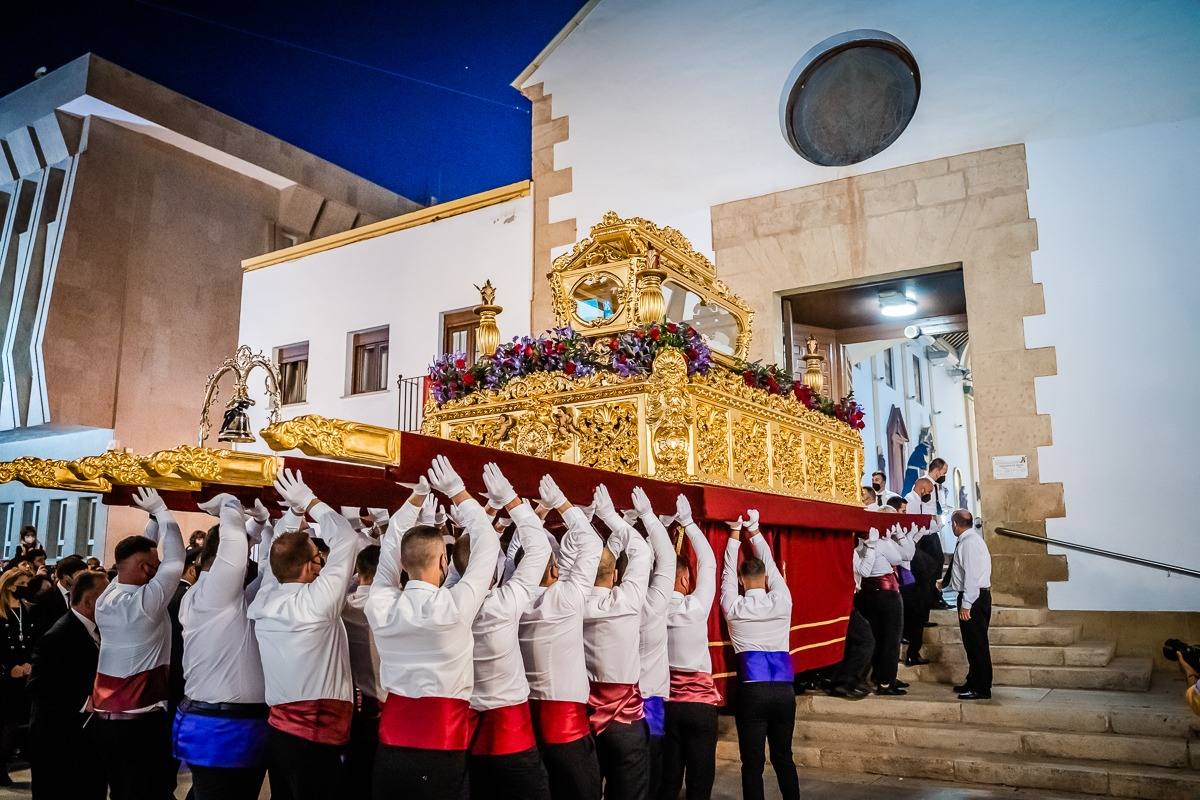 Fotos: Así terminó la Semana Santa de Roquetas de Mar