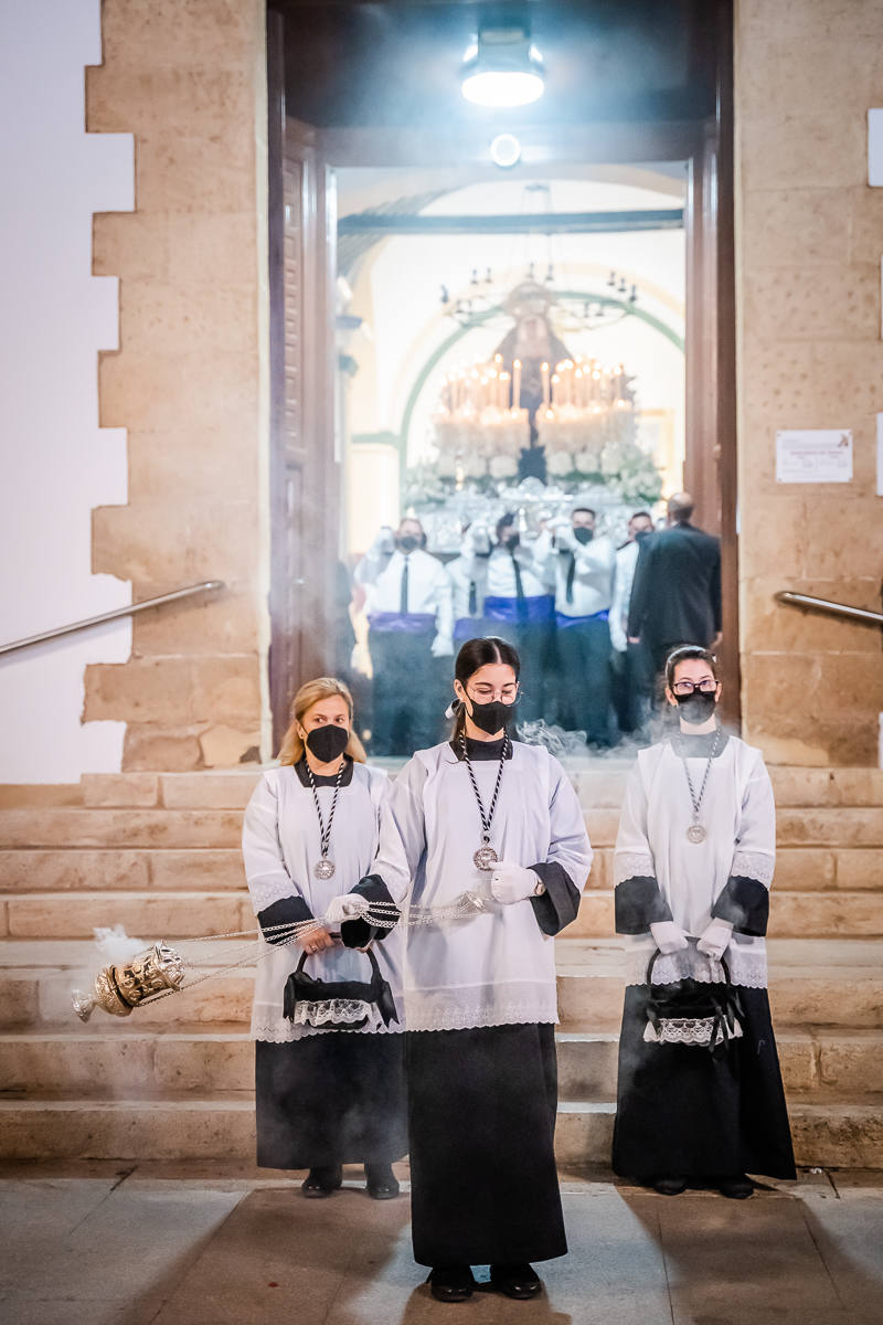 Fotos: Así terminó la Semana Santa de Roquetas de Mar