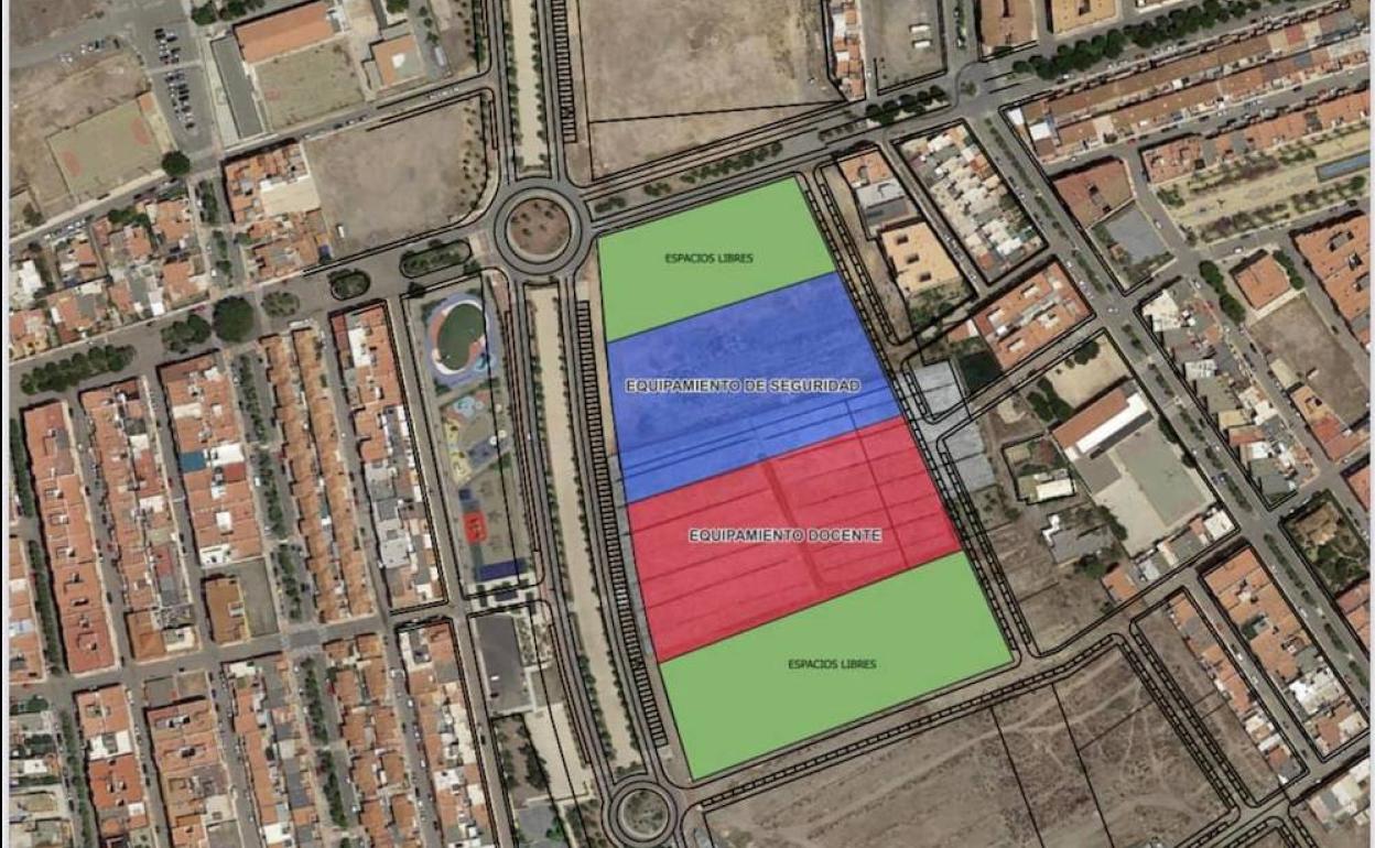 Luz verde del Pleno a la cesión de un gran solar de 10.000 metros para el futuro cuartel