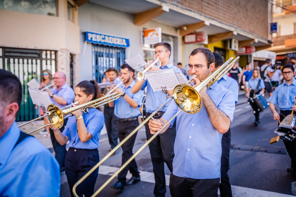 Fotos: Aguadulce lleva a la mar a su patrona