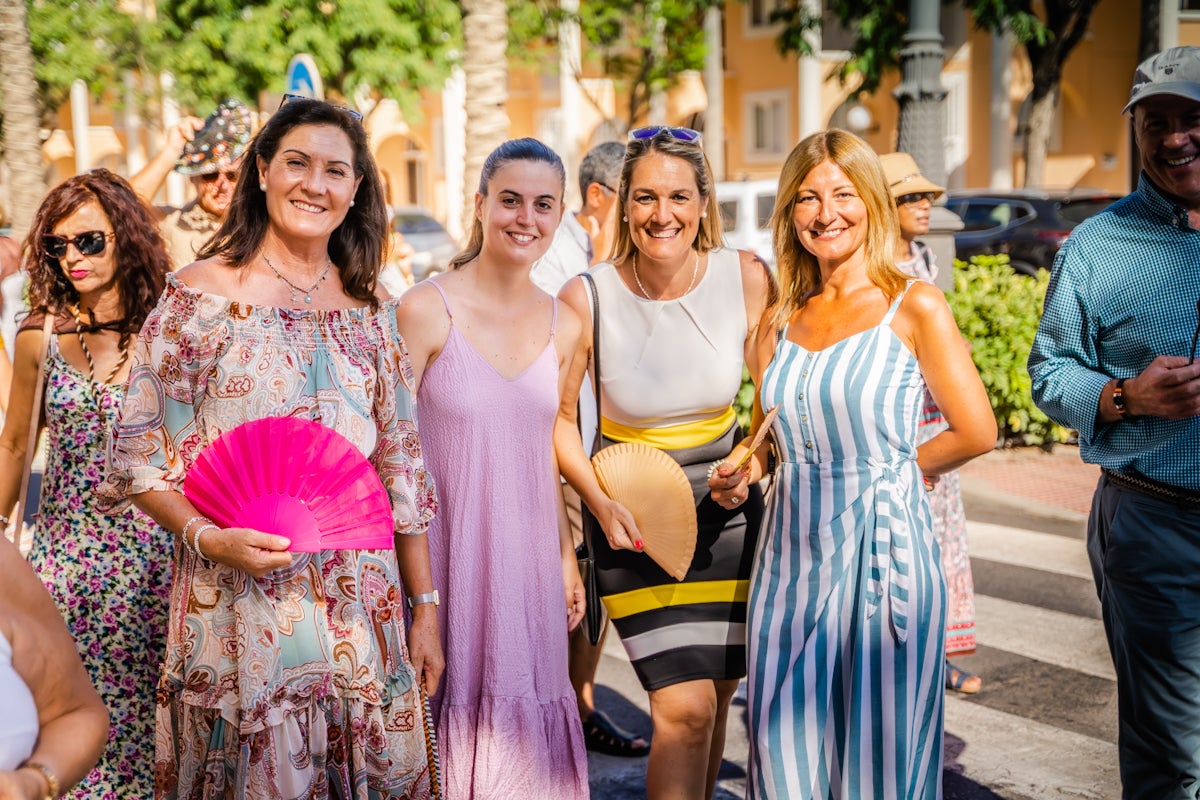 Fotos: Aguadulce lleva a la mar a su patrona