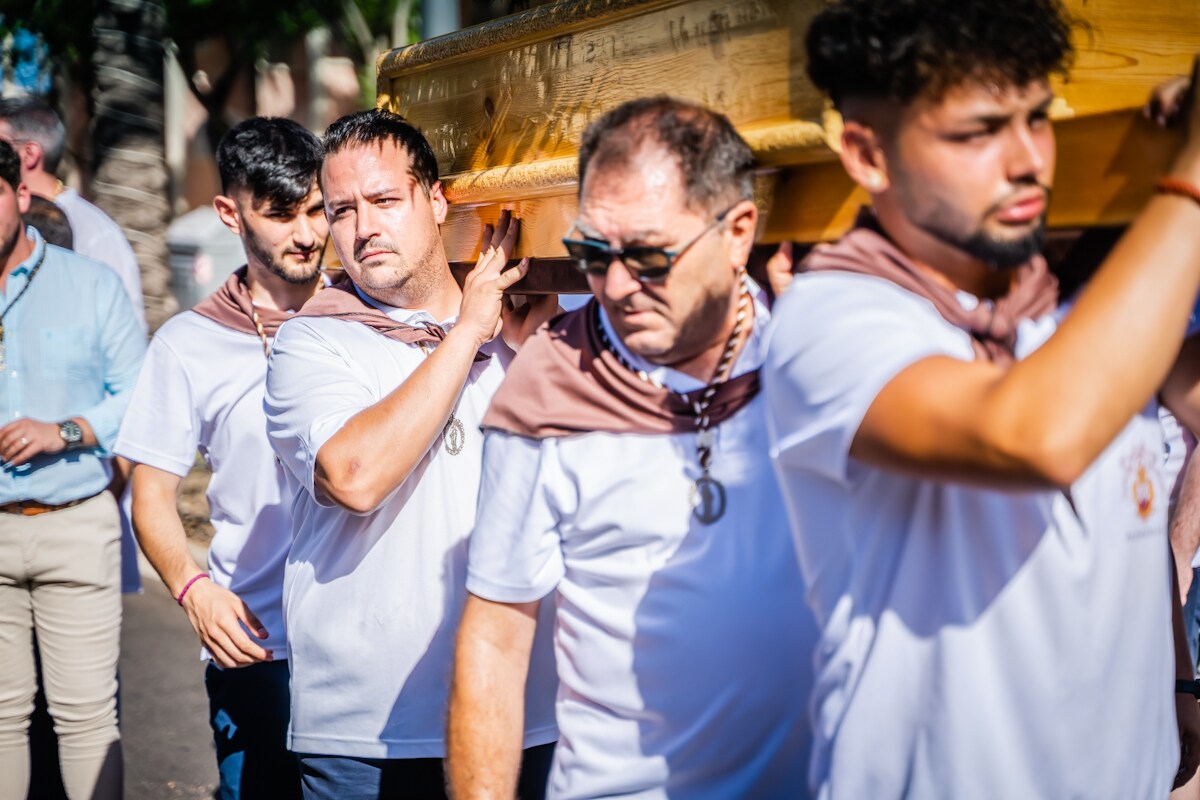 Fotos: Aguadulce lleva a la mar a su patrona