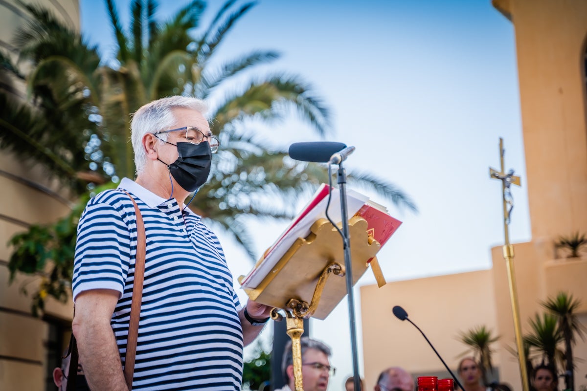 Fotos: Aguadulce lleva a la mar a su patrona