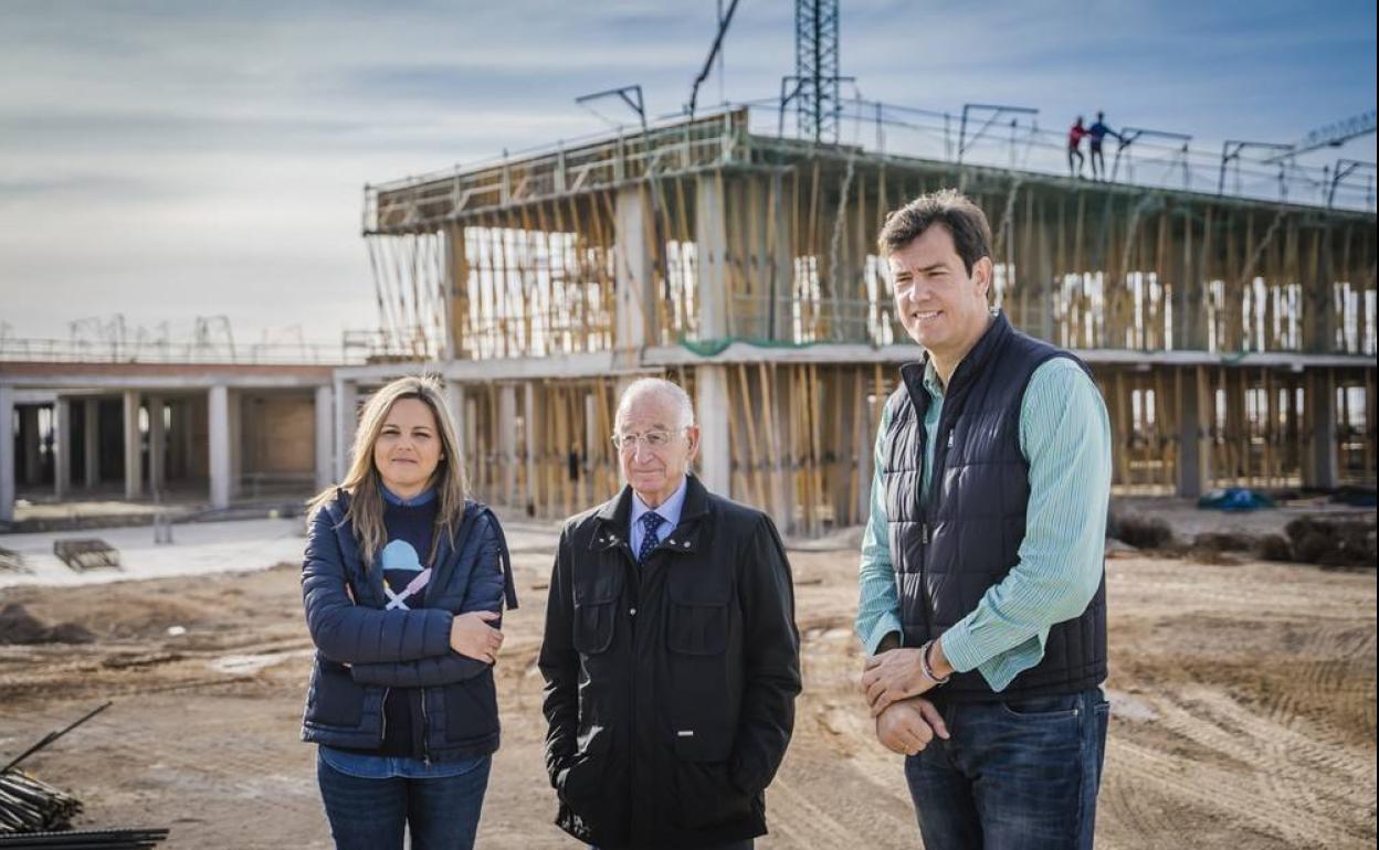 El PP celebra el avance de las obras del futuro hospital de Roquetas, que están ya al 40% de ejecución