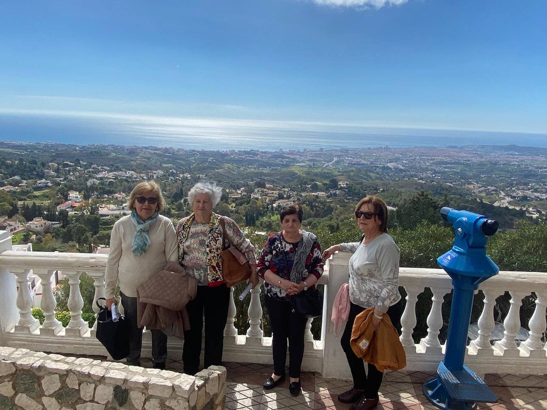 Viaje de convivencia a Mijas con motivo del Día de la Mujer