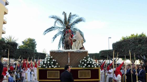 Domingo de Ramos en Roquetas, Vícar y La Mojonera