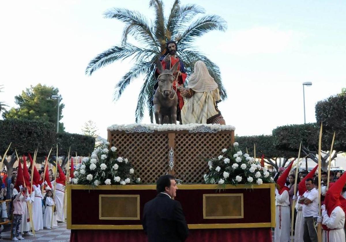 Domingo de Ramos en Roquetas, Vícar y La Mojonera