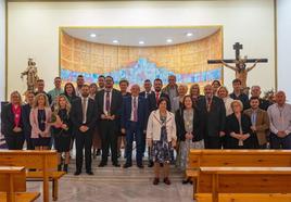 La Hermandad del Cristo de la Paz de La Gangosa inicia con el pregón sus actos de Semana Santa