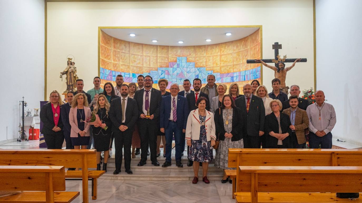 La Hermandad del Cristo de la Paz de La Gangosa inicia con el pregón sus actos de Semana Santa