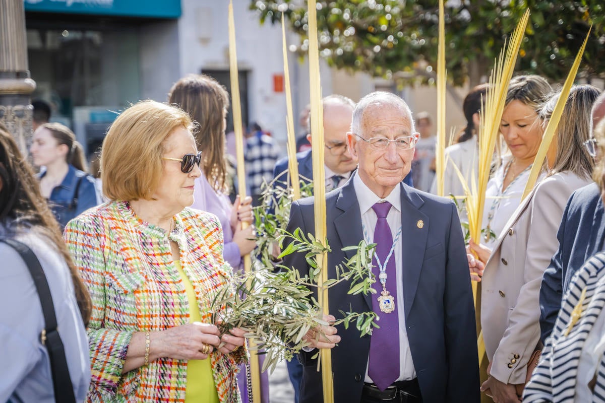 Así fue el Domingo de Ramos en las parroquias de Roquetas