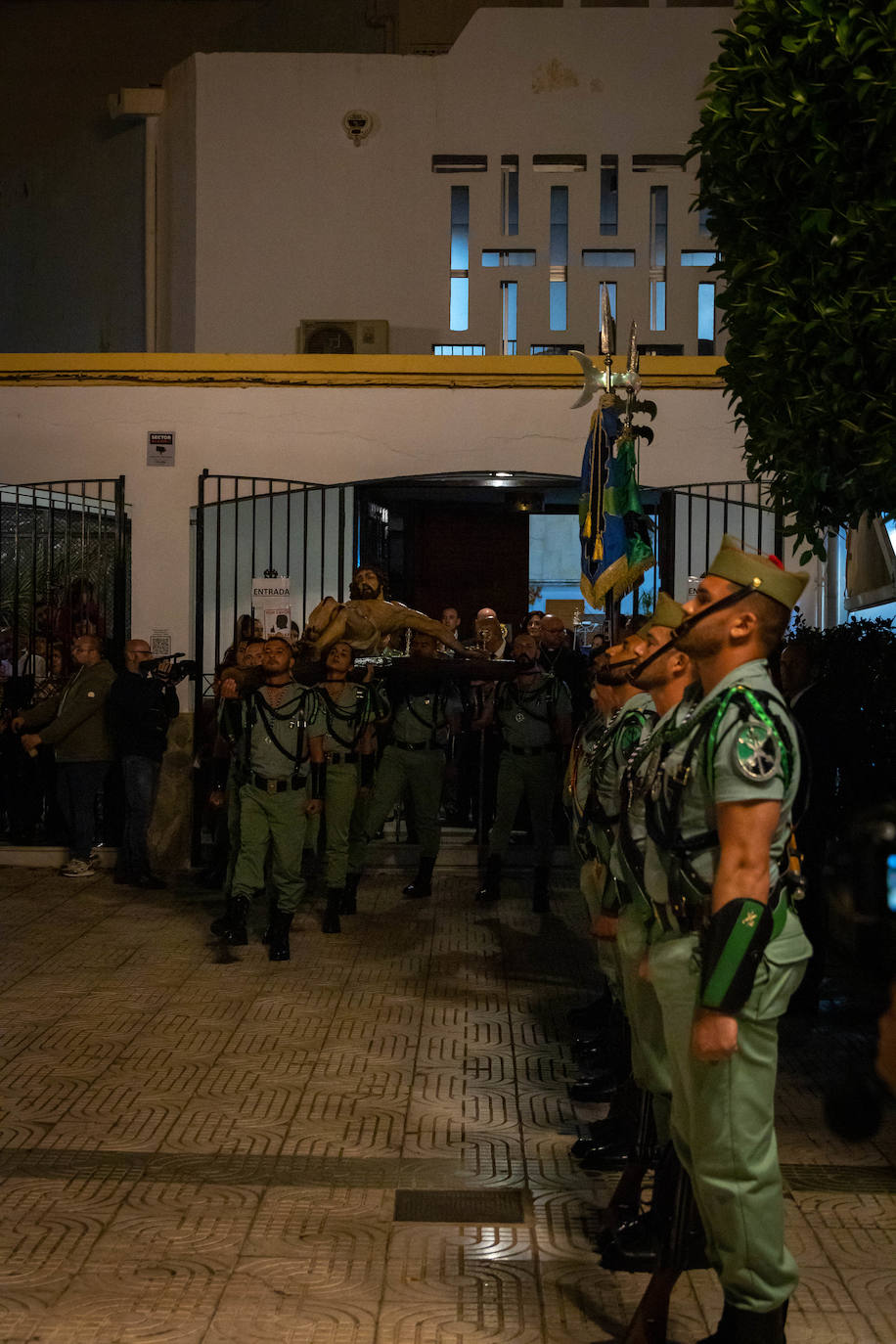 Así fue la Guardia de La Legión al Cristo de la Buena Muerte