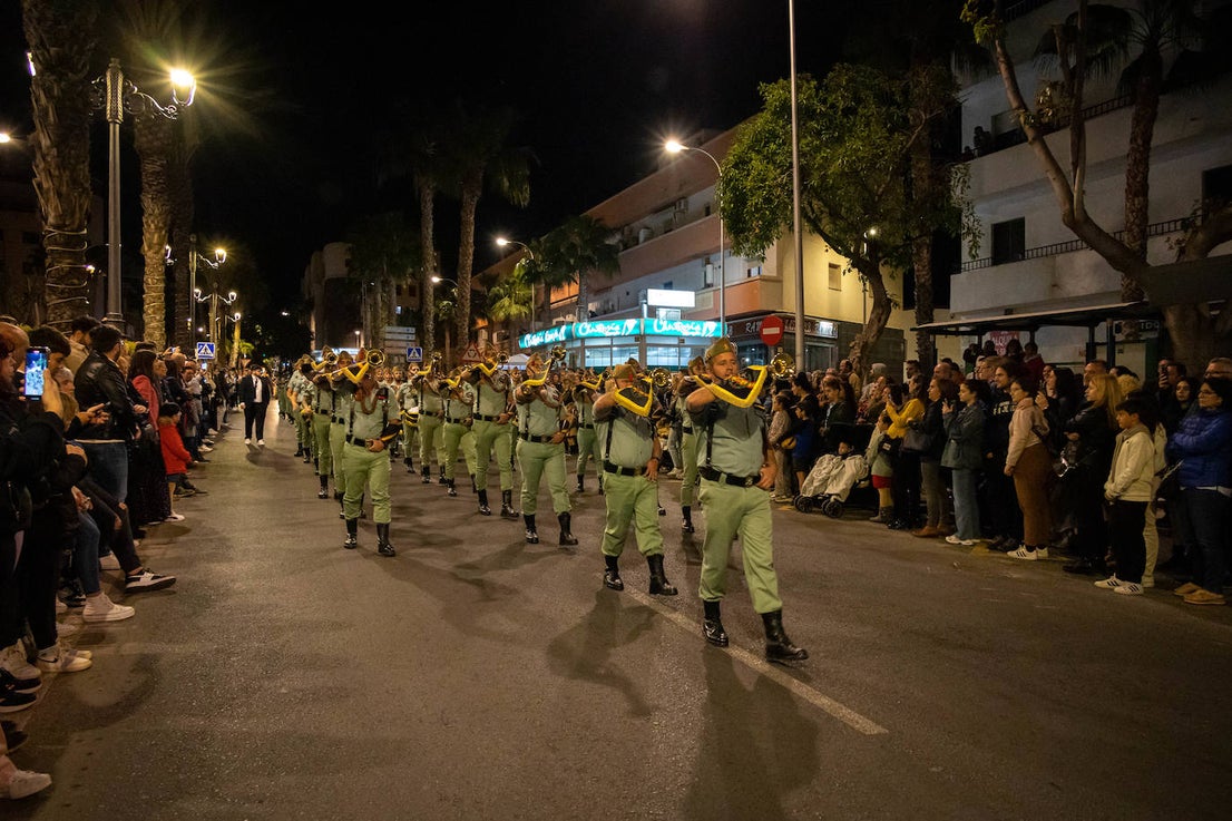 Así fue la Guardia de La Legión al Cristo de la Buena Muerte