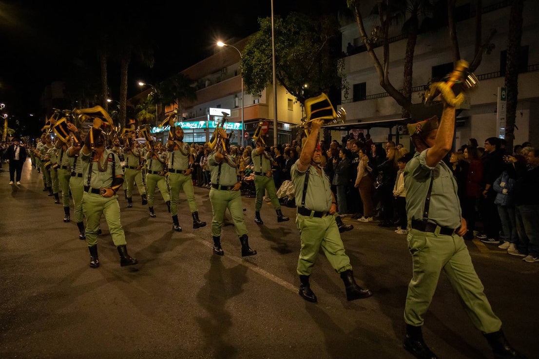 Así fue la Guardia de La Legión al Cristo de la Buena Muerte
