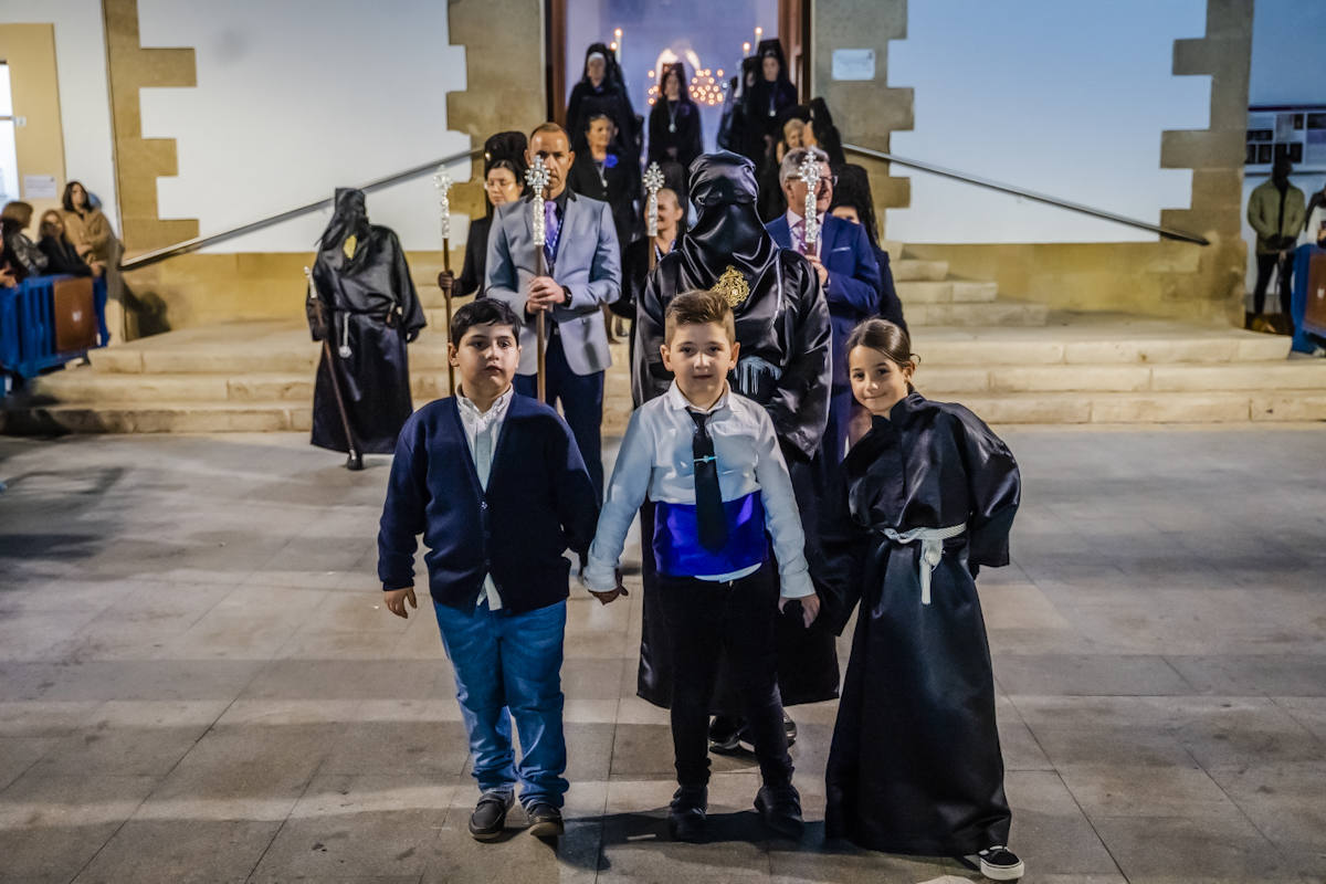 La Soledad llenó de emoción las calles de Roquetas