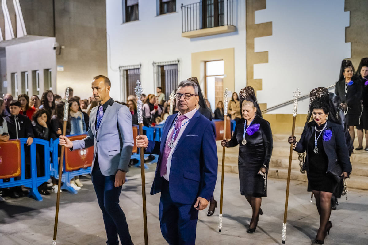 La Soledad llenó de emoción las calles de Roquetas