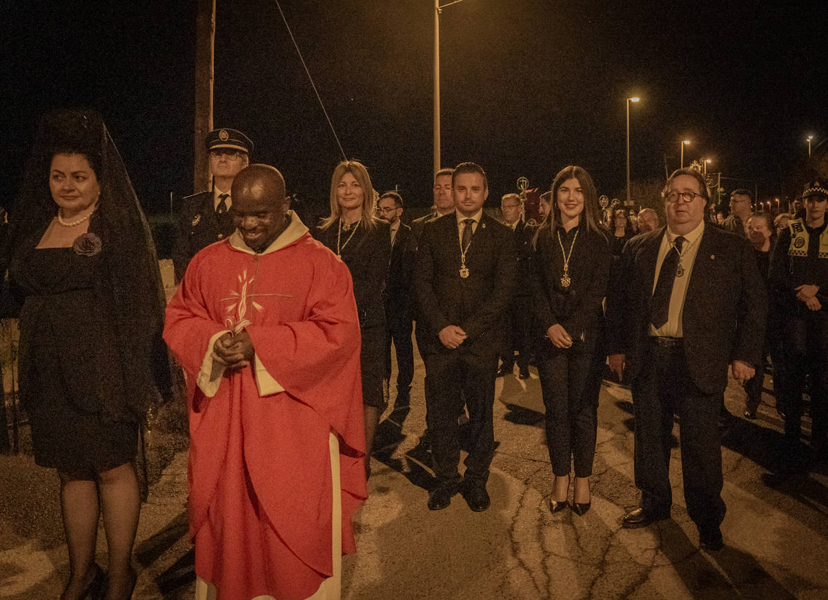 Así fue la procesión de Jesús de la Agonía en El Solanillo