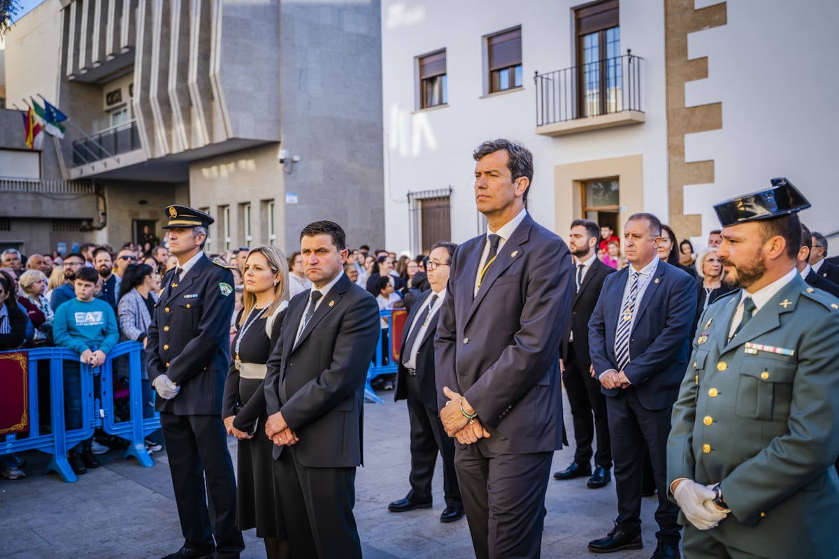 Las imágenes de la procesión del Santo Entierro y María Santísima de los Dolores