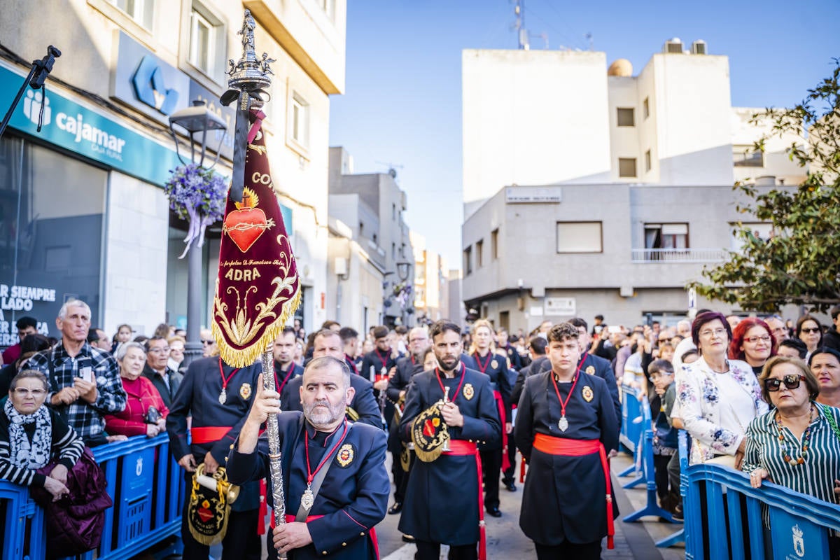 Las imágenes de la procesión del Santo Entierro y María Santísima de los Dolores