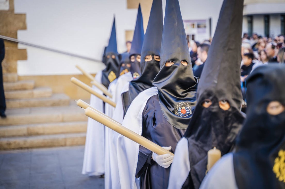 Las imágenes de la procesión del Santo Entierro y María Santísima de los Dolores