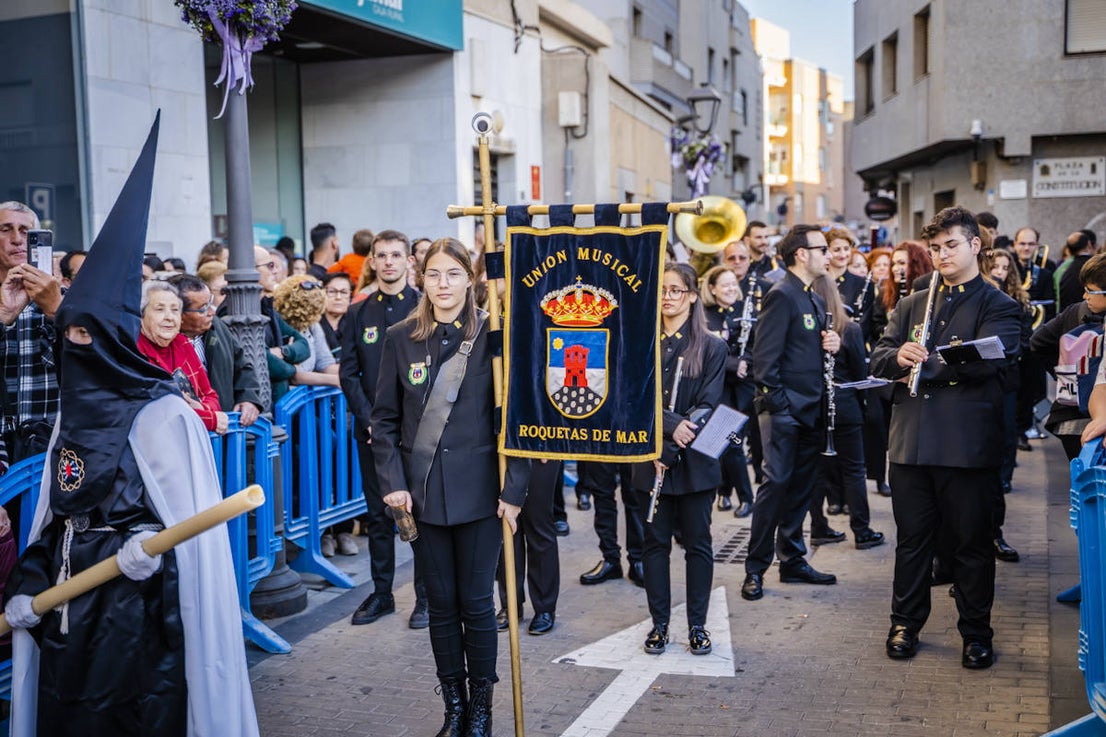 Las imágenes de la procesión del Santo Entierro y María Santísima de los Dolores