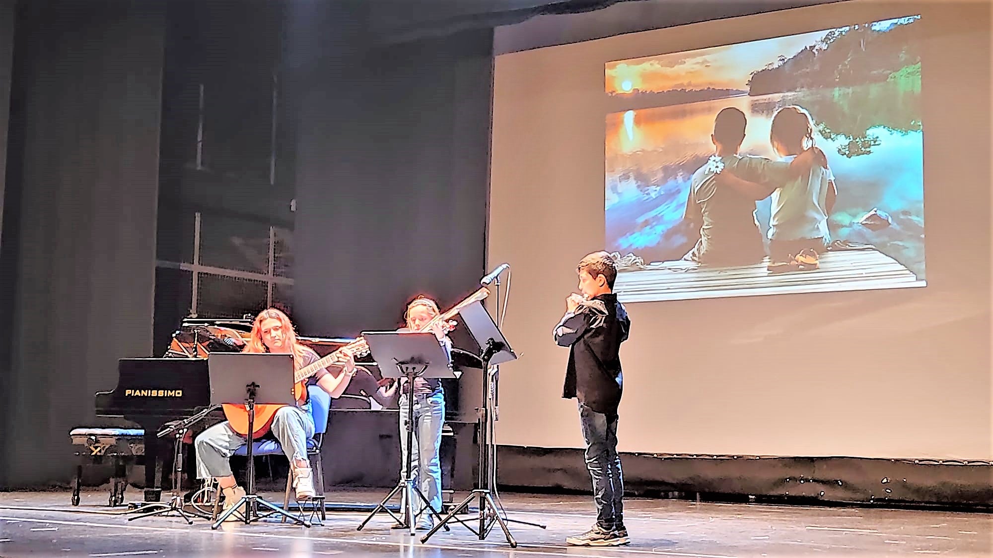 El alumnado de la Escuela de Música muestra sus progresos con unas audiciones