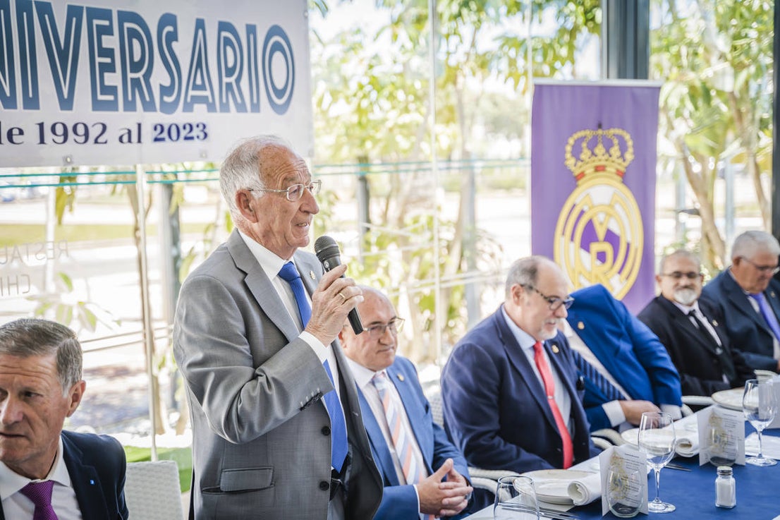 La Peña Madridista de Roquetas celebra sus 31 años de historia con una comida
