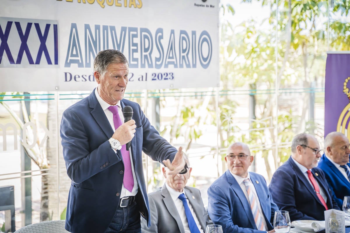 La Peña Madridista de Roquetas celebra sus 31 años de historia con una comida