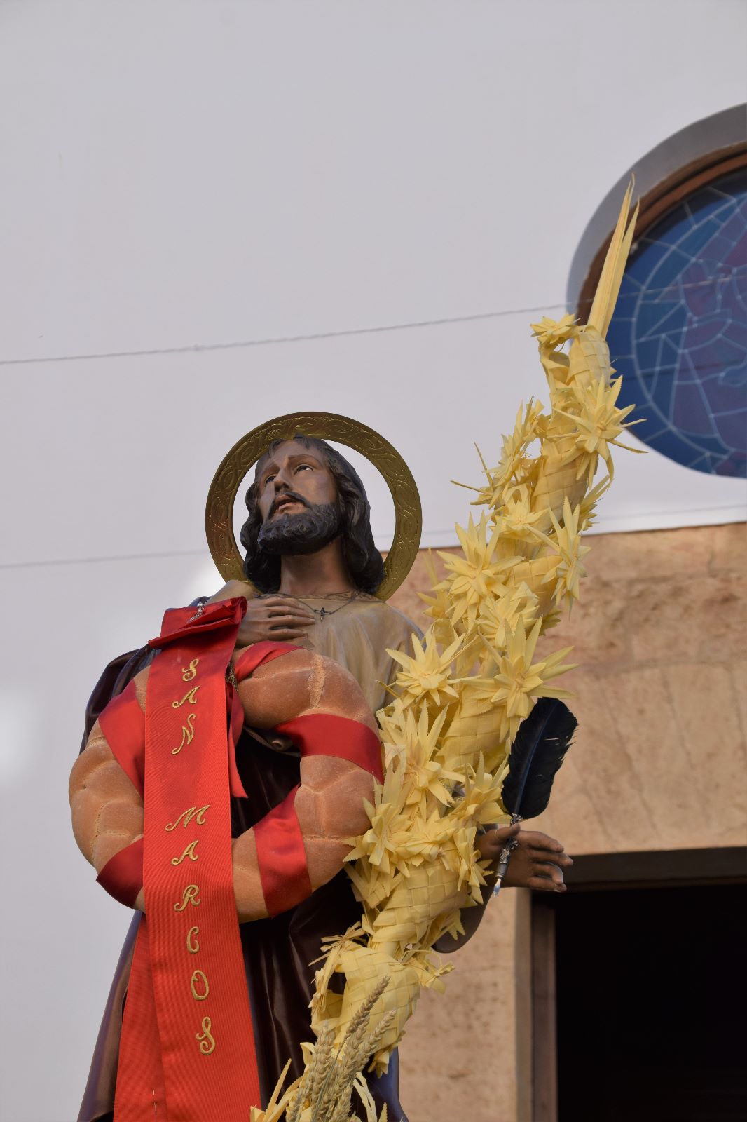 San Marcos procesiona por las calles de Roquetas
