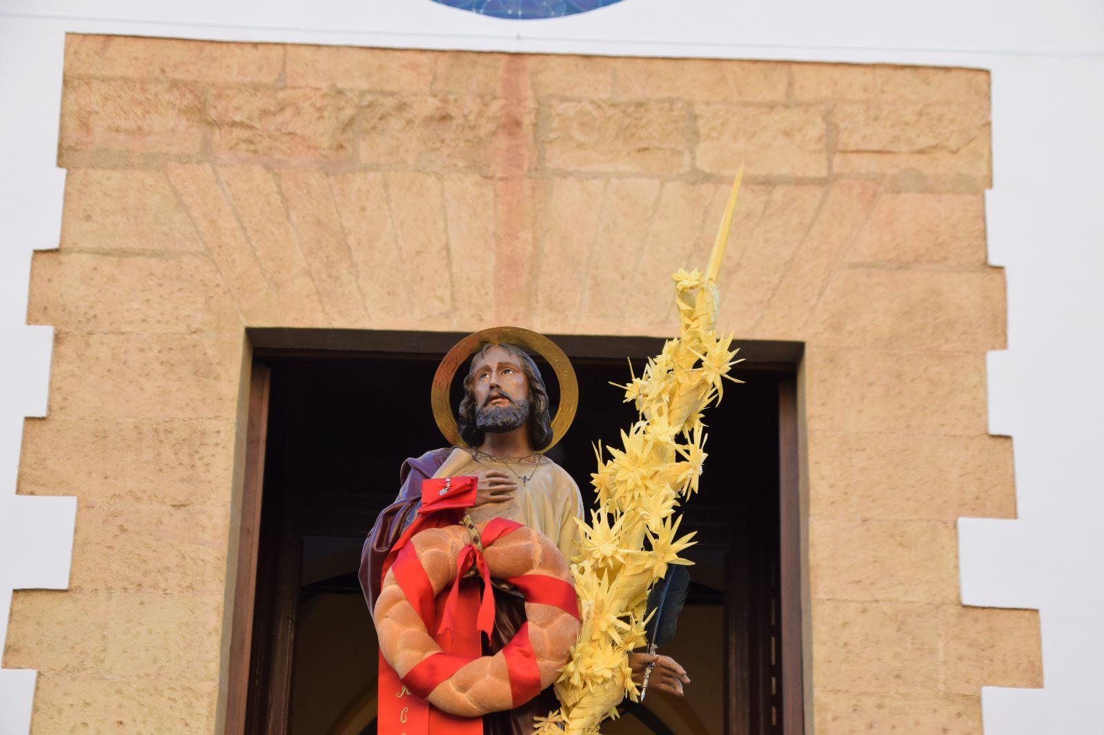 San Marcos procesiona por las calles de Roquetas
