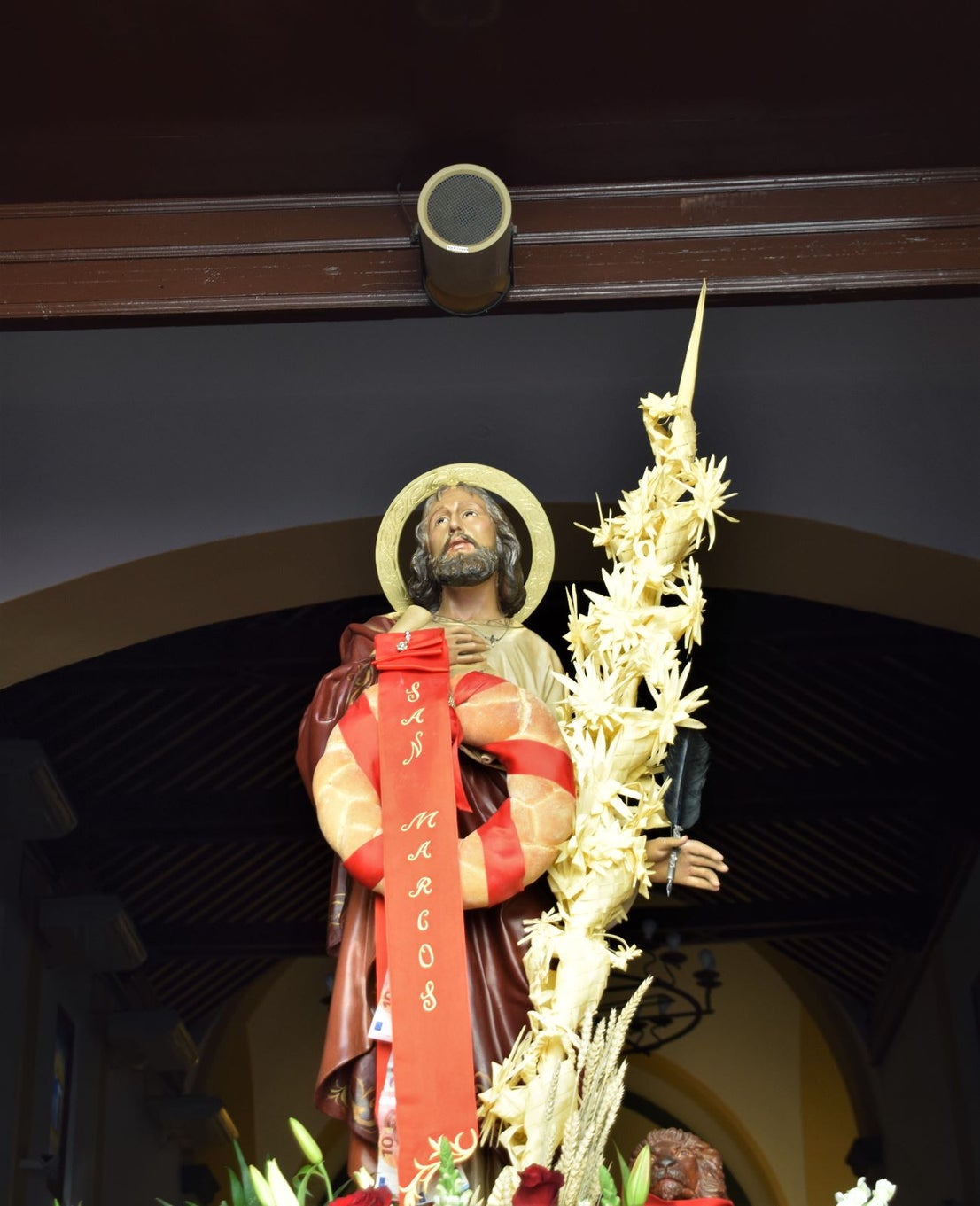 San Marcos procesiona por las calles de Roquetas