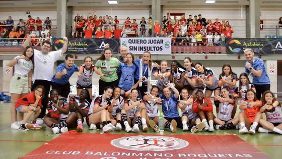 Estructuras Moya BM Roquetas subcampeón de Andalucía juvenil femenino