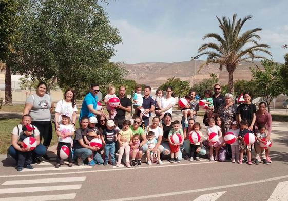 Casi 200 alumnos de las guarderías de Vícar reciben su primeras clases de Educación Vial