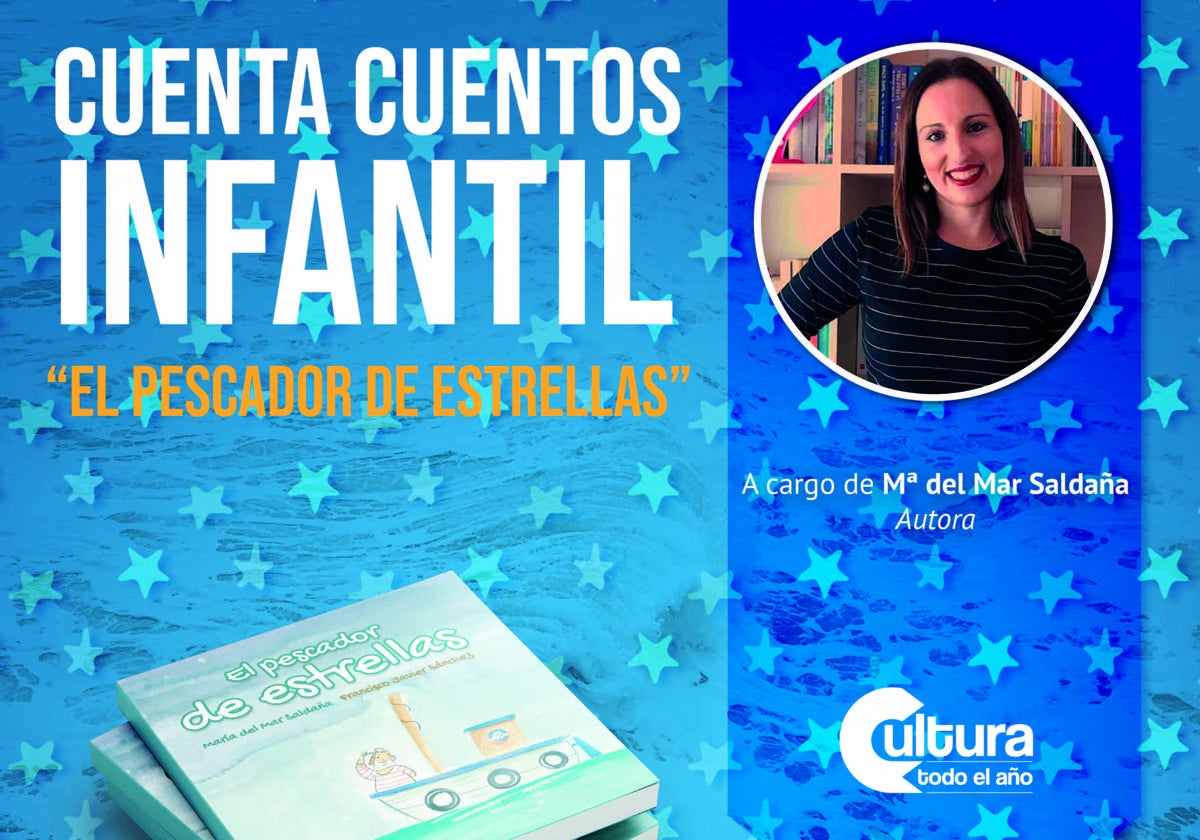 Inscripciones abiertas para el cuentacuentos 'El pescador de estrellas' que recorrerá las bibliotecas