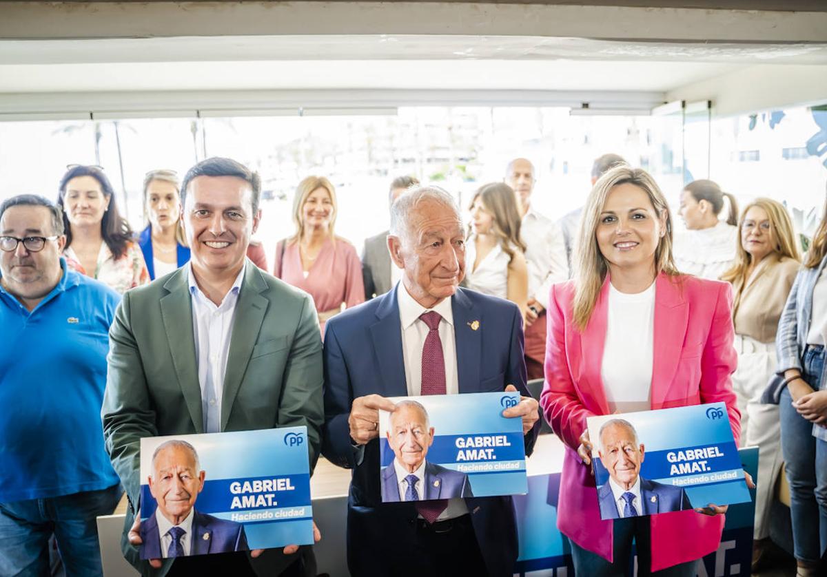 Tres piscinas, entre las promesas de Amat para las elecciones del 28M